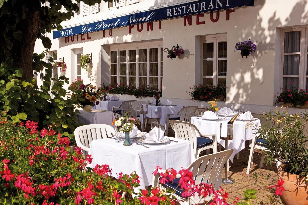Logis Hotel Du Pont Neuf Le Veurdre Eksteriør billede